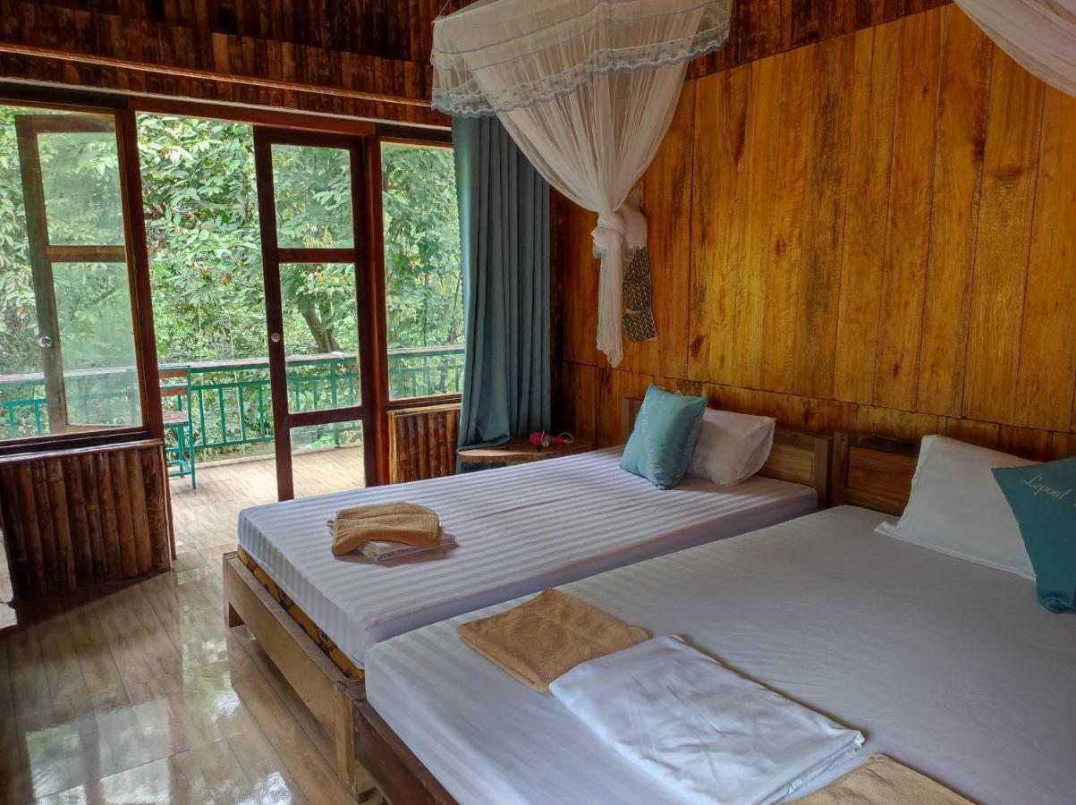 Lepont Mu Waterfall Bungalow Hòa Bình Zewnętrze zdjęcie