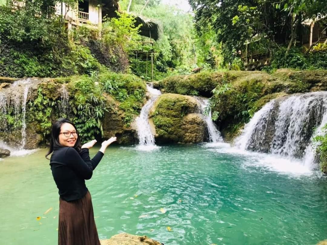 Lepont Mu Waterfall Bungalow Hòa Bình Zewnętrze zdjęcie