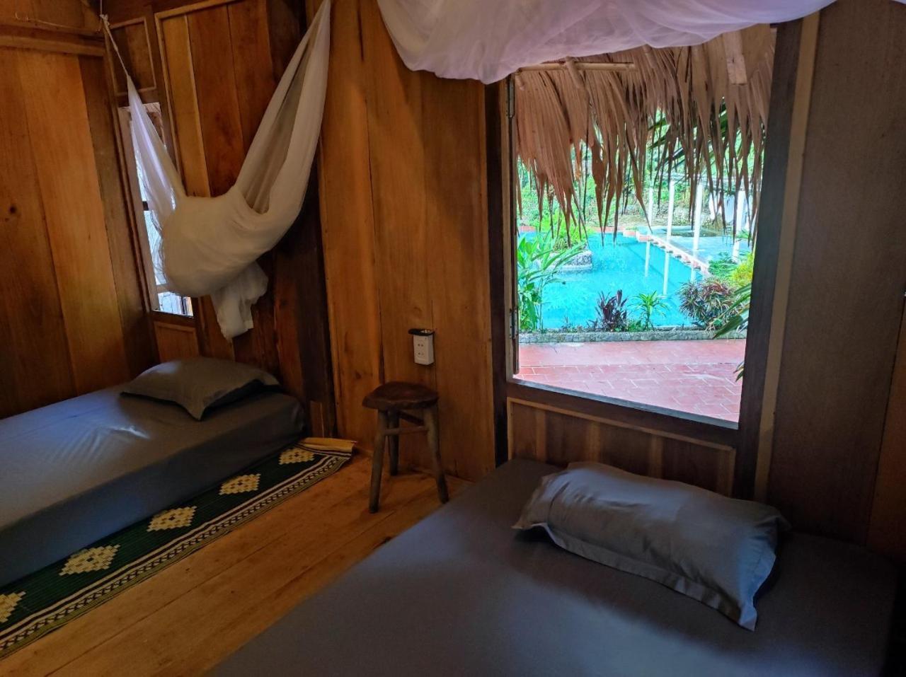 Lepont Mu Waterfall Bungalow Hòa Bình Zewnętrze zdjęcie