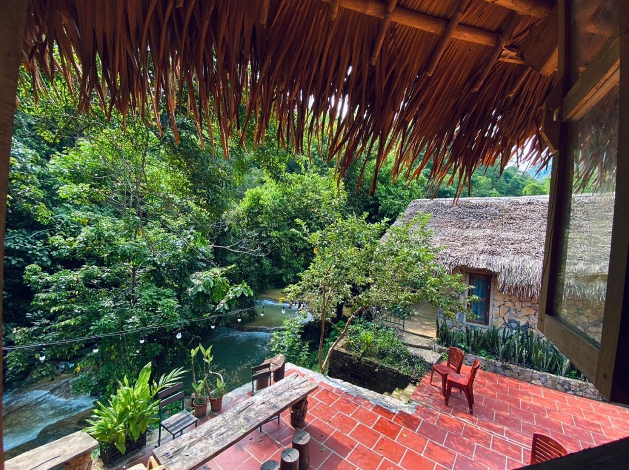 Lepont Mu Waterfall Bungalow Hòa Bình Zewnętrze zdjęcie