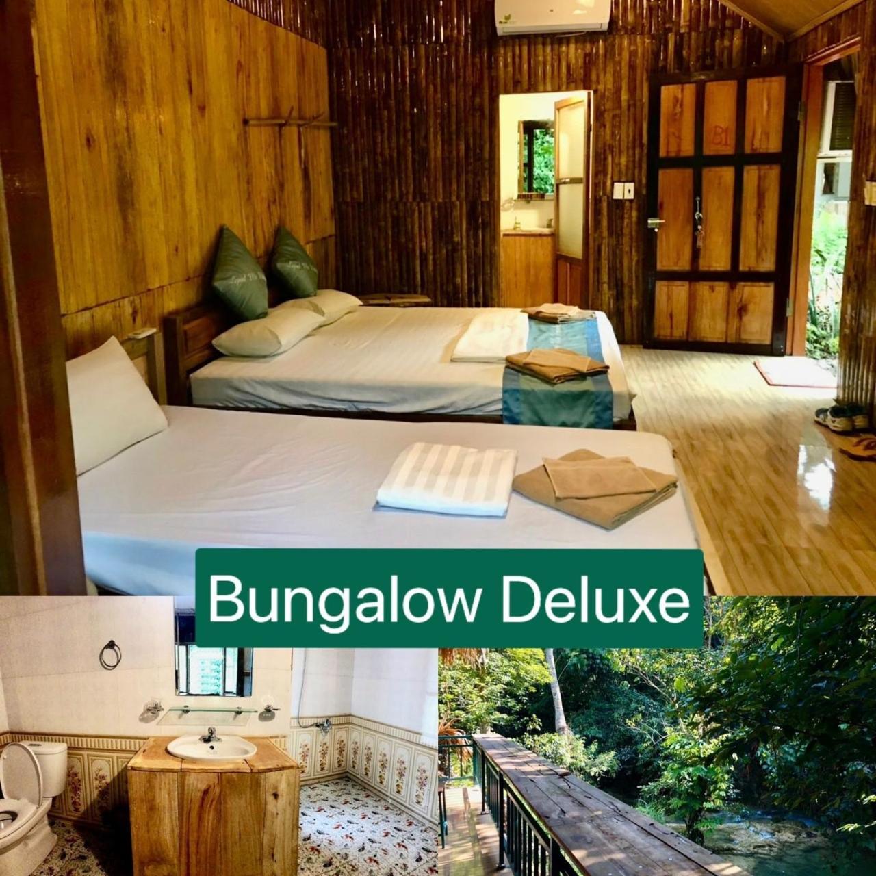 Lepont Mu Waterfall Bungalow Hòa Bình Zewnętrze zdjęcie