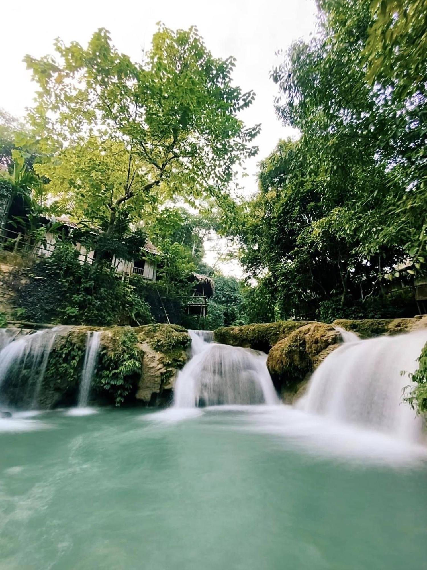 Lepont Mu Waterfall Bungalow Hòa Bình Zewnętrze zdjęcie