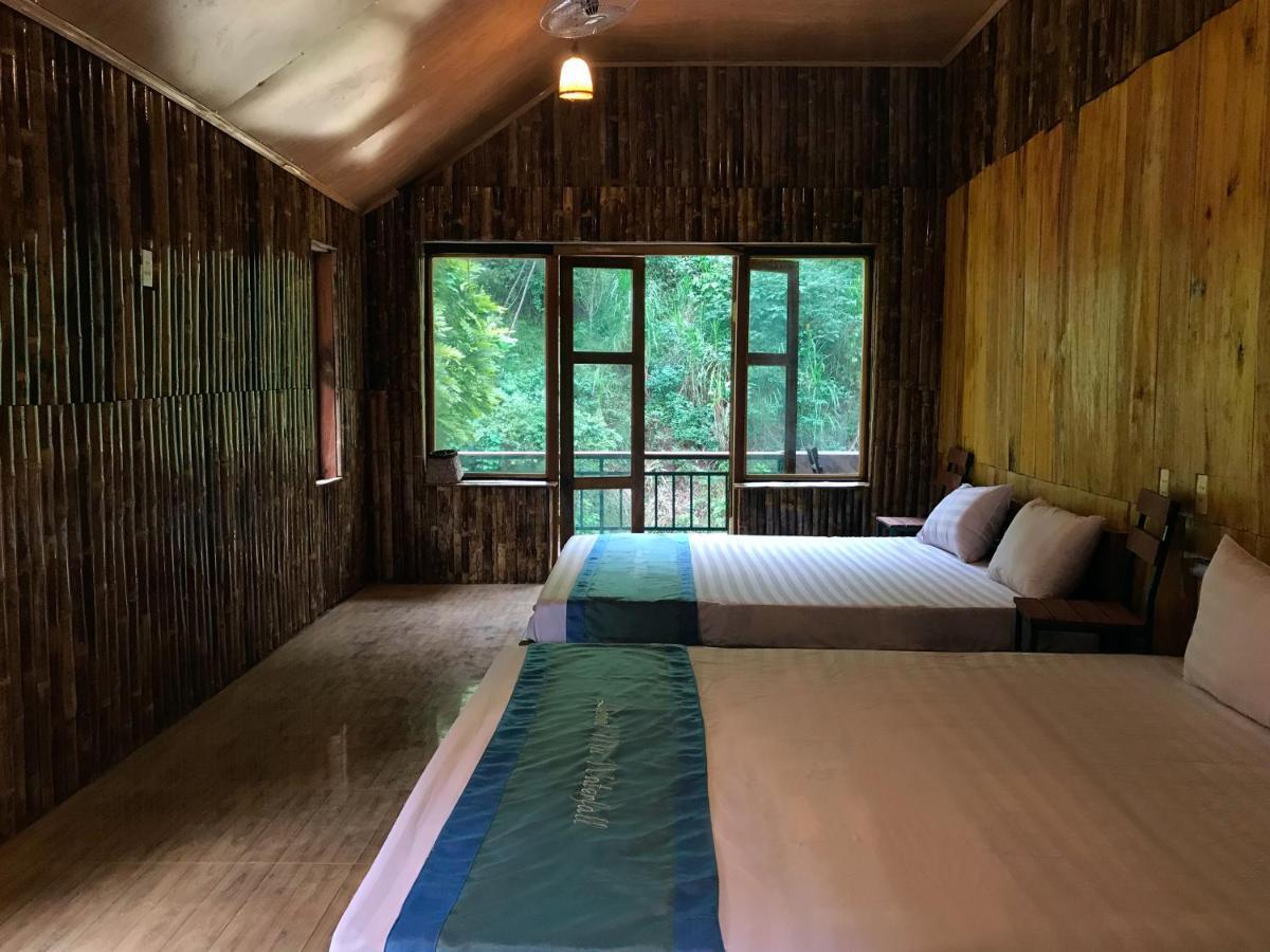 Lepont Mu Waterfall Bungalow Hòa Bình Zewnętrze zdjęcie