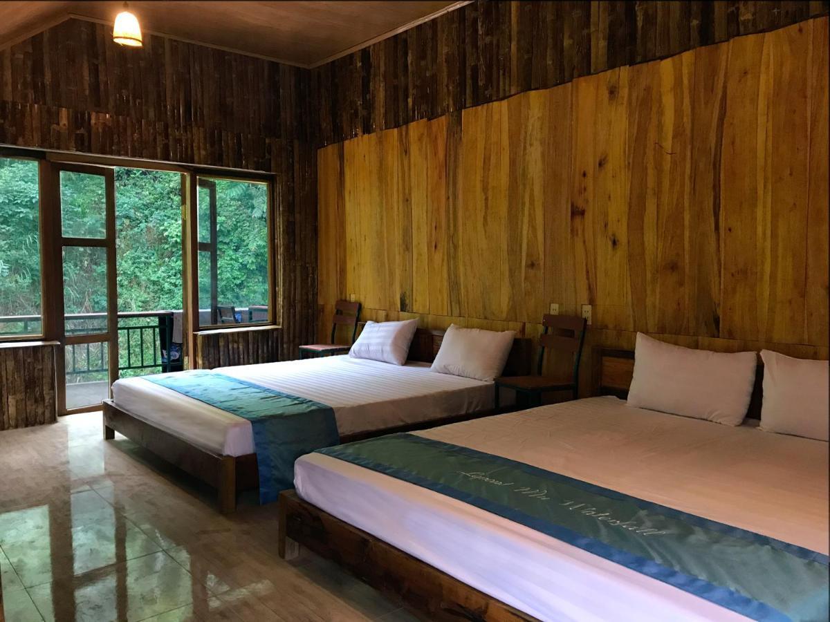 Lepont Mu Waterfall Bungalow Hòa Bình Zewnętrze zdjęcie