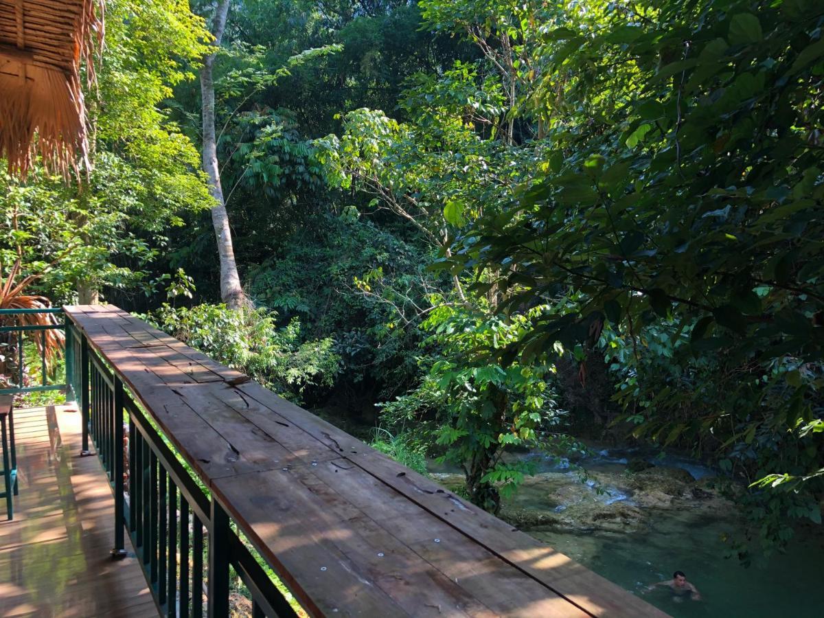 Lepont Mu Waterfall Bungalow Hòa Bình Zewnętrze zdjęcie