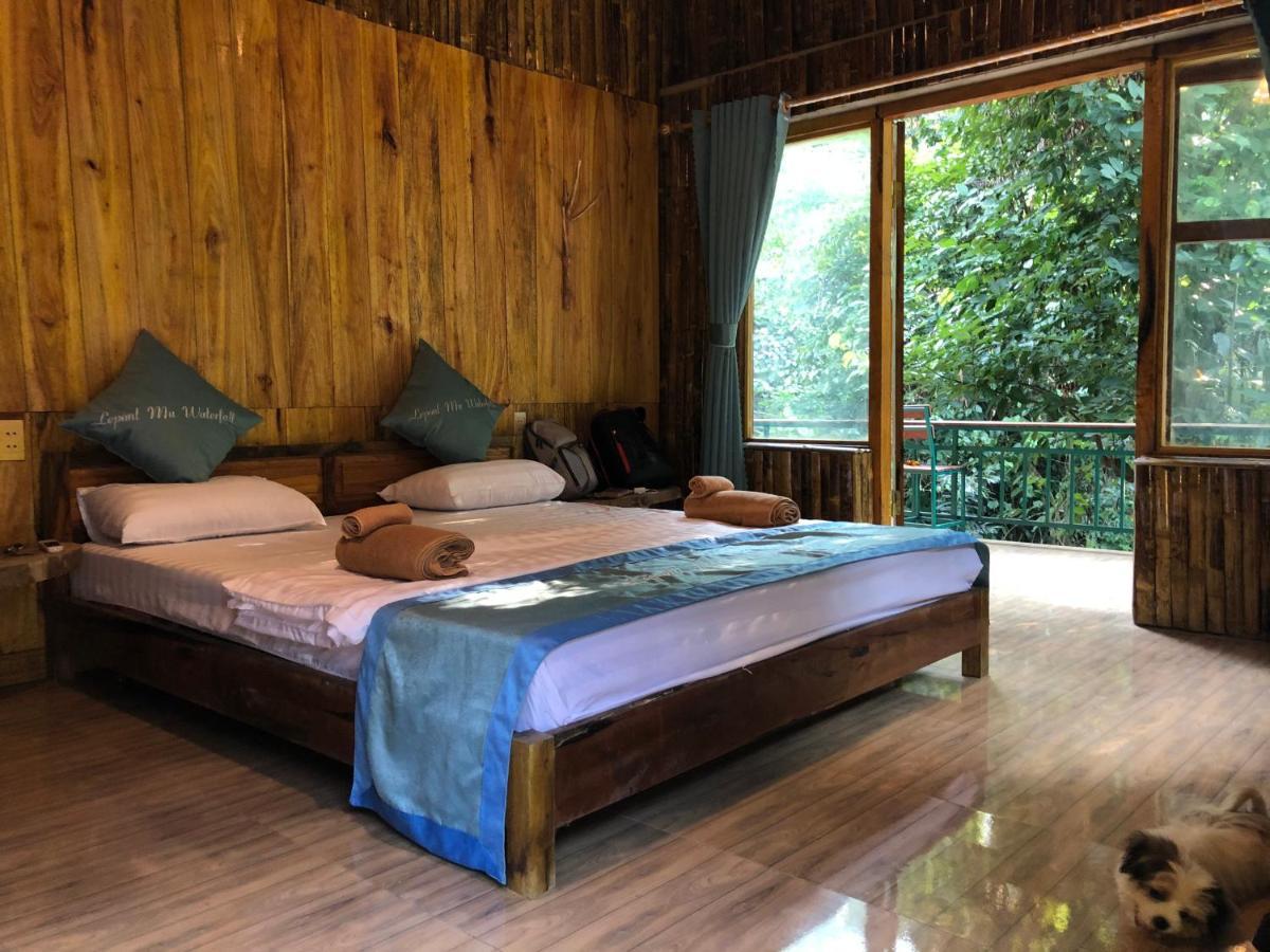 Lepont Mu Waterfall Bungalow Hòa Bình Zewnętrze zdjęcie